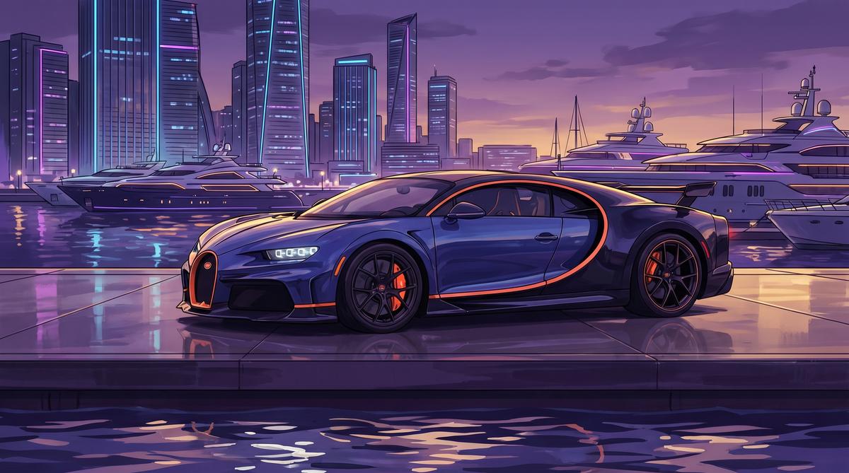 玩物社区-布加迪传奇动漫