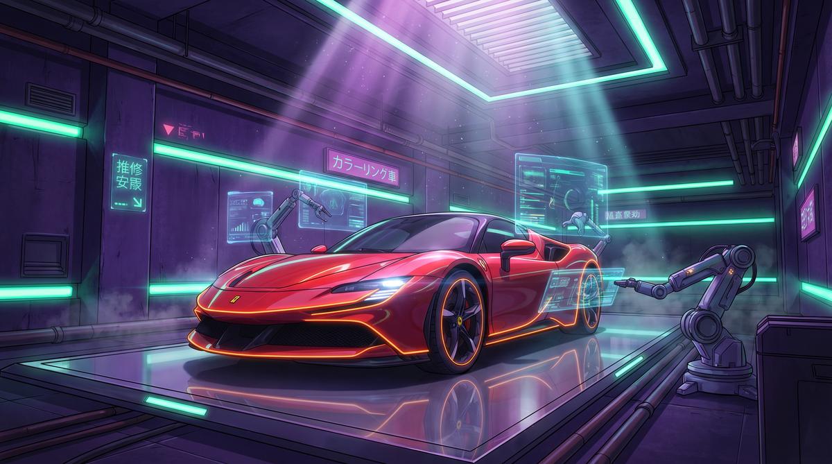 玩物社区-法拉利极速动漫