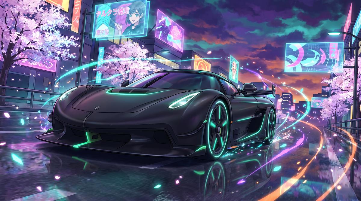 玩物社区-兰博基尼狂野动漫